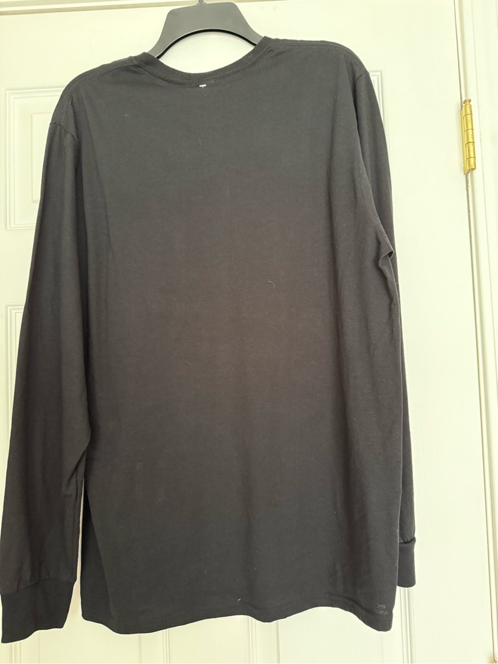 Jerzees Black Long-Sleeve Busch Light Racing Tee with Blue Logo - Picture 5 of 5